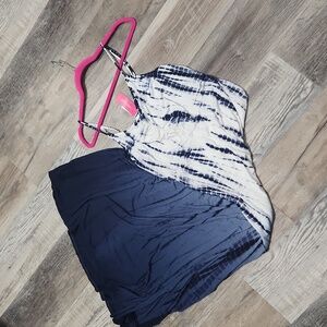 NWT tie dye maxi dress